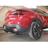 O074V GALIA Полностью оцинкованный фаркоп на Citroen C4 X 2023-, Opel Mokka 2020-, Jeep Avenger 2023-. Тип шара: AV (вертикальное быстросъемное крепление шара на ключе). Невидимый вырез бампера. Нагрузки: 1400/85 кг, масса фаркопа 17,37 кг