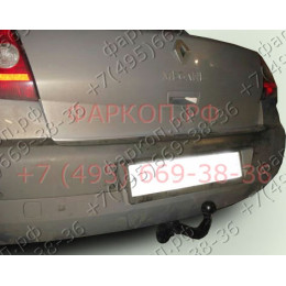 O103-A Лидер-плюс ТСУ для Opel Vectra C седан 2002-2008 без снятия и выреза бампера. Нагрузки: 1300/75 кг, масса фаркопа 21,78 кг, требуется 6 сверлений (без элек