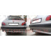 P014A GALIA Полностью оцинкованный фаркоп на Peugeot 406 универсал 1996-2004. Подрозетник убирается за бампер. Тип шара: A. Подрезка бампера. Нагрузки: 1700/80 кг, масса фаркопа 15,22 кг