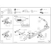 P014A GALIA Полностью оцинкованный фаркоп на Peugeot 406 универсал 1996-2004. Подрозетник убирается за бампер. Тип шара: A. Подрезка бампера. Нагрузки: 1700/80 кг, масса фаркопа 15,22 кг