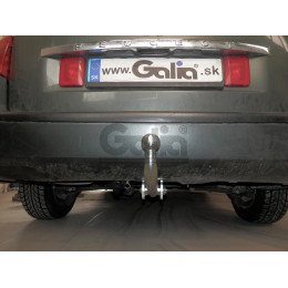 P034C GALIA Полностью оцинкованный фаркоп на Peugeot 407 универсал 2004-2008. Тип шара: C (горизонтальный съемный). Без выреза бампера. Нагрузки: 1900/80 кг, ма