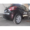 P042C GALIA Полностью оцинкованный фаркоп на Peugeot 208 хетчбек 2012-2019, Citroen C3 2016-. Подрозетник убирается за бампер. Тип шара: C (горизонтальный съемный). Невидимый вырез бампера, установка без снятия бампера. Нагрузки: 1400/50 кг, масса фаркопа