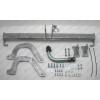 P043A GALIA Полностью оцинкованный фаркоп на Peugeot 508 седан, кроме GT 2011-2019. Подрозетник убирается за бампер. Тип шара: A. Невидимый вырез бампера. Нагрузки: 1900/75 кг, масса фаркопа 22,22 кг