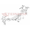 R-073 STEINHOF Фаркоп на Renault Kangoo II 2008-2021 без снятия и подрезки бампера. Тип шара: A. Нагрузки: 1350/75 кг, масса фаркопа 18,2 кг (без электрики в комплекте)