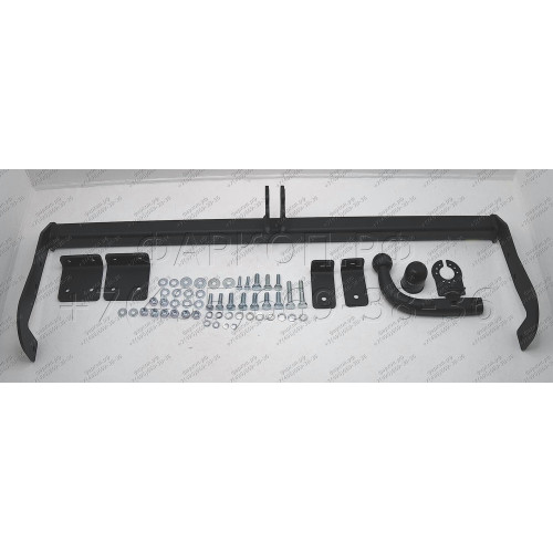 R-073 STEINHOF Фаркоп на Renault Kangoo II 2008-2021 без снятия и подрезки бампера. Тип шара: A. Нагрузки: 1350/75 кг, масса фаркопа 18,2 кг (без электрики в комплекте)