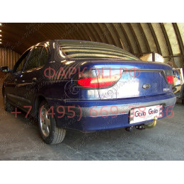 R015A GALIA Полностью оцинкованный фаркоп на Renault Megane I седан 1996-2003. Тип шара: A. Установка без снятия и выреза бампера. Нагрузки: 1350/65 кг, масса фарк