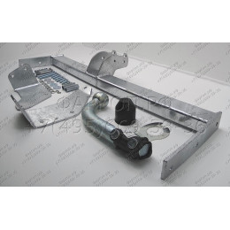 R015A GALIA Полностью оцинкованный фаркоп на Renault Megane I седан 1996-2003. Тип шара: A. Установка без снятия и выреза бампера. Нагрузки: 1350/65 кг, масса фарк