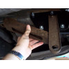 R015C GALIA Полностью оцинкованный фаркоп на Renault Megane I седан 1996-2003. Тип шара: C (горизонтальный съемный). Установка без снятия и выреза бампера. Нагрузки: 1350/65 кг, масса фаркопа 15,6 кг