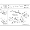 R015C GALIA Полностью оцинкованный фаркоп на Renault Megane I седан 1996-2003. Тип шара: C (горизонтальный съемный). Установка без снятия и выреза бампера. Нагрузки: 1350/65 кг, масса фаркопа 15,6 кг