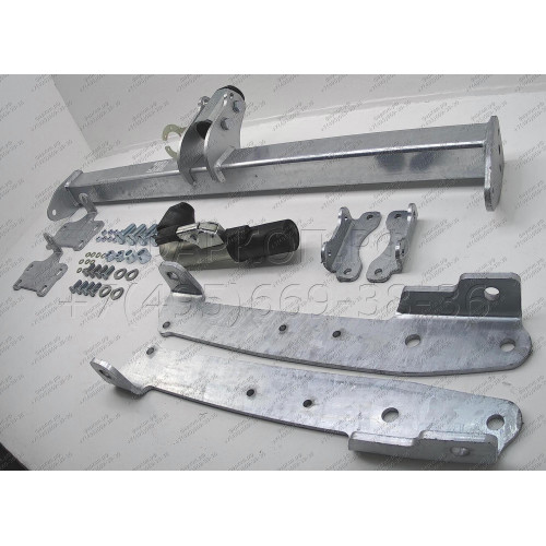 R050C GALIA Полностью оцинкованный фаркоп на Land Rover Range Rover III 2002-2013. Тип шара: C (горизонтальный съемный). Без выреза бампера. Нагрузки: 3500/150 кг, масса фаркопа 26,85 кг