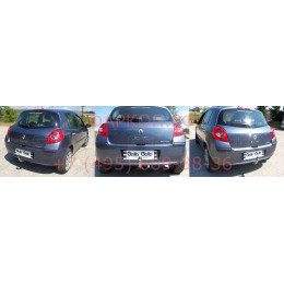 R080A GALIA Полностью оцинкованный фаркоп на Renault Clio хетчбек 5 дверей 2005-2012 установка без снятия и выреза бампера, Renault Clio IV хетчбек 5 дверей 2012-2019 