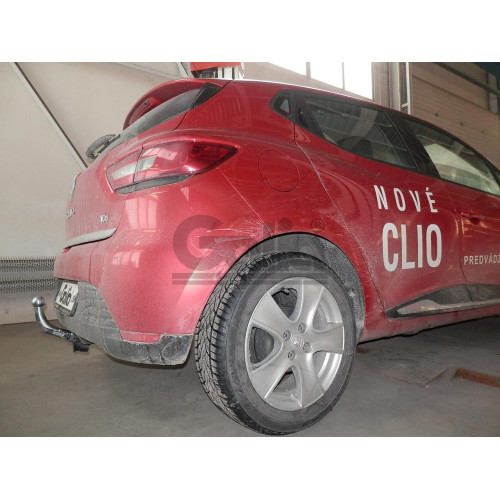 R080A GALIA Полностью оцинкованный фаркоп на Renault Clio хетчбек 5 дверей 2005-2012 установка без снятия и выреза бампера, Renault Clio IV хетчбек 5 дверей 2012-2019 невидимый вырез бампера. Тип шара: A. Нагрузки: 1300/75 кг, масса фаркопа 13,32 кг