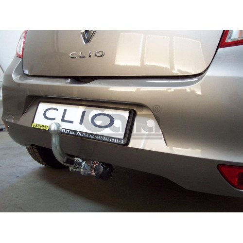 R080A GALIA Полностью оцинкованный фаркоп на Renault Clio хетчбек 5 дверей 2005-2012 установка без снятия и выреза бампера, Renault Clio IV хетчбек 5 дверей 2012-2019 невидимый вырез бампера. Тип шара: A. Нагрузки: 1300/75 кг, масса фаркопа 13,32 кг