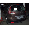 R087A GALIA Полностью оцинкованный фаркоп на Renault Megane III хетчбек 5 дверей 2008-2016, Renault Scenic III 2010-2016. Подрозетник убирается за бампер. Тип шара: A. Без выреза бампера. Нагрузки: 1300/75 кг, масса фаркопа 16,72 кг