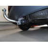 R087A GALIA Полностью оцинкованный фаркоп на Renault Megane III хетчбек 5 дверей 2008-2016, Renault Scenic III 2010-2016. Подрозетник убирается за бампер. Тип шара: A. Без выреза бампера. Нагрузки: 1300/75 кг, масса фаркопа 16,72 кг