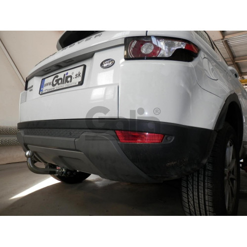 R093A GALIA Полностью оцинкованный фаркоп на Land Rover Range Rover Evoque 2011-2019. Тип шара: A. Невидимый вырез бампера. Нагрузки: 2000/125 кг, масса фаркопа 14,72 кг