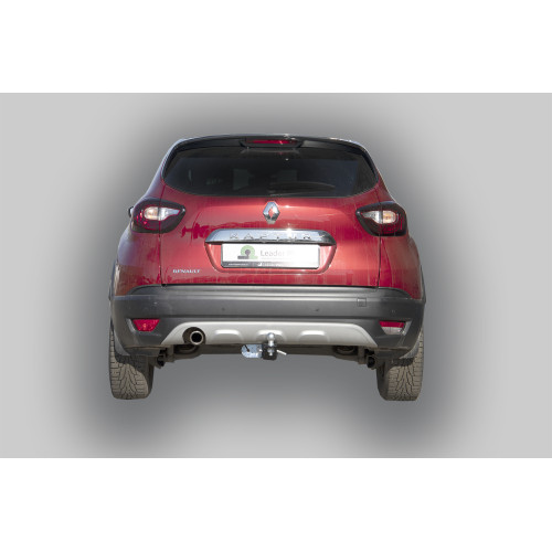 R116-E Лидер-плюс ТСУ для Renault Kaptur 2016-2022 без снятия и выреза бампера. Тип шара: E. Нагрузки: 1200/100 кг, масса фаркопа 15,5 кг (без электрики в комплекте)