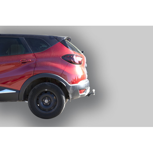R116-E Лидер-плюс ТСУ для Renault Kaptur 2016-2022 без снятия и выреза бампера. Тип шара: E. Нагрузки: 1200/100 кг, масса фаркопа 15,5 кг (без электрики в комплекте)