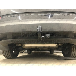 S-292 STEINHOF Фаркоп на Skoda Kodiaq 2WD/4WD, в т.ч. AdBlue 2016-2023. Требуется подрезка бампера. Тип шара: AV (вертикальное быстросъемное крепление шара на ключе). 