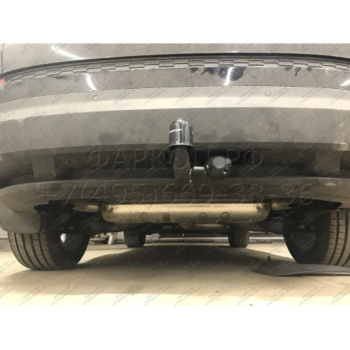 S-292 STEINHOF Фаркоп на Skoda Kodiaq 2WD/4WD, в т.ч. AdBlue 2016-2023. Требуется подрезка бампера. Тип шара: AV (вертикальное быстросъемное крепление шара на ключе). Нагрузки: 2500/120 кг, масса фаркопа 20,65 кг (без электрики в комплекте)