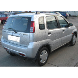 S-408 STEINHOF Фаркоп на Suzuki Ignis II (также 4x4) (кроме Sport) 2003-2006 без снятия и подрезки бампера. Тип шара: A. Нагрузки: 800/50 кг, масса фаркопа 21,3 кг (без элек