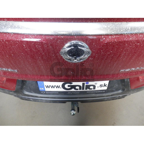 S138C GALIA Полностью оцинкованный фаркоп на KGM Korando 2023-, SsangYong Korando 2019-2023. Тип шара: C (горизонтальный съемный). Установка без выреза бампера. Нагрузки: 2200/120 кг, масса фаркопа 19,17 кг