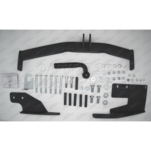 SY 009 AVTOS Фаркоп на SsangYong Rexton 2006-2012, 2012-2018 без подрезки бампера. Тип шара: A. Нагрузки: 2000/100 кг, масса фаркопа 21 кг (без электрики в комплекте)