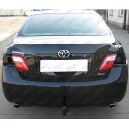 T-106 STEINHOF Фаркоп на Toyota Camry (версия американская) 2006-2011 без подрезки бампера. Тип шара: A. Нагрузки: 1800/80 кг, масса фаркопа 18,1 кг (без электрики в 