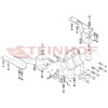 T-166 STEINHOF Фаркоп на Toyota Land Cruiser Prado 5 дверей (J120) 2003-2009, Lexus GX470 2003-2009. Требуется подрезка бампера. Тип шара: F. Нагрузки: 2800/115 кг, масса фаркопа 18,5 кг (без электрики в комплекте)