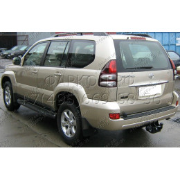 T-167 STEINHOF Фаркоп на Toyota Land Cruiser Prado 5 дверей (J120) 2003-2009, Lexus GX470 2003-2009. Требуется подрезка бампера. Тип шара: A. Нагрузки: 3500/140 кг, масса фаркопа 15,3 кг
