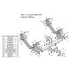 T-GAZ-10F TAVIALS ТСУ для ГАЗель NEXT бортовая, удлиненная база 2013- без снятия и выреза бампера. Тип шара: F. Нагрузки: 2000/100 кг, масса фаркопа 32,5 кг (без электрики в комплекте)