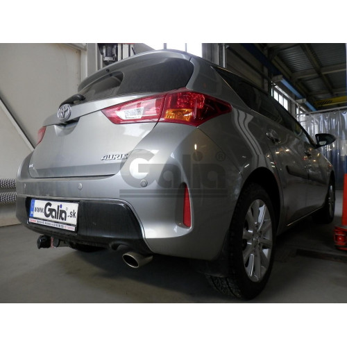T056A GALIA Полностью оцинкованный фаркоп на Toyota Auris хетчбек 2007-2013, 2013-2018. Тип шара: A. Установка без снятия и выреза бампера. Нагрузки: 1600/75 кг, масса фаркопа 15,5 кг