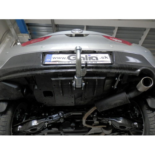 T056A GALIA Полностью оцинкованный фаркоп на Toyota Auris хетчбек 2007-2013, 2013-2018. Тип шара: A. Установка без снятия и выреза бампера. Нагрузки: 1600/75 кг, масса фаркопа 15,5 кг