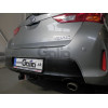 T056A GALIA Полностью оцинкованный фаркоп на Toyota Auris хетчбек 2007-2013, 2013-2018. Тип шара: A. Установка без снятия и выреза бампера. Нагрузки: 1600/75 кг, масса фаркопа 15,5 кг
