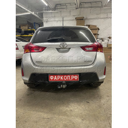 T056A GALIA Полностью оцинкованный фаркоп на Toyota Auris хетчбек 2007-2013, 2013-2018. Тип шара: A. Установка без снятия и выреза бампера. Нагрузки: 1600/75 кг, масс