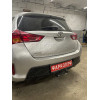 T056A GALIA Полностью оцинкованный фаркоп на Toyota Auris хетчбек 2007-2013, 2013-2018. Тип шара: A. Установка без снятия и выреза бампера. Нагрузки: 1600/75 кг, масса фаркопа 15,5 кг