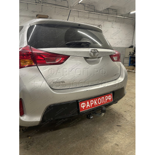 T056A GALIA Полностью оцинкованный фаркоп на Toyota Auris хетчбек 2007-2013, 2013-2018. Тип шара: A. Установка без снятия и выреза бампера. Нагрузки: 1600/75 кг, масса фаркопа 15,5 кг