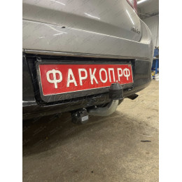 T056A GALIA Полностью оцинкованный фаркоп на Toyota Auris хетчбек 2007-2013, 2013-2018. Тип шара: A. Установка без снятия и выреза бампера. Нагрузки: 1600/75 кг, масс