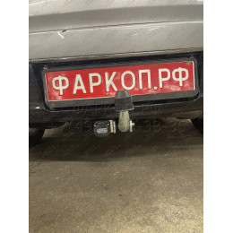 T056A GALIA Полностью оцинкованный фаркоп на Toyota Auris хетчбек 2007-2013, 2013-2018. Тип шара: A. Установка без снятия и выреза бампера. Нагрузки: 1600/75 кг, масс