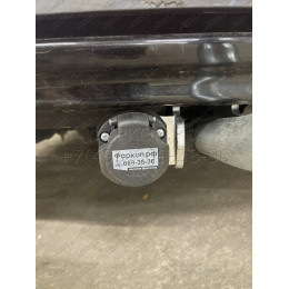 T056A GALIA Полностью оцинкованный фаркоп на Toyota Auris хетчбек 2007-2013, 2013-2018. Тип шара: A. Установка без снятия и выреза бампера. Нагрузки: 1600/75 кг, масс