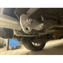 T056A GALIA Полностью оцинкованный фаркоп на Toyota Auris хетчбек 2007-2013, 2013-2018. Тип шара: A. Установка без снятия и выреза бампера. Нагрузки: 1600/75 кг, масс