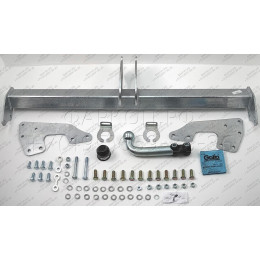 T078A GALIA Полностью оцинкованный фаркоп на Toyota Hilux 2015-, JAC T6 2021-, JAC T8 2018-, JAC Т8 Pro 2023-, Sollers ST6 2023-, Sollers ST8 2025-. Тип шара: A. Установка без выреза бампера. 