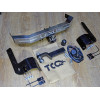 TCU00051 ТСС Фаркоп на Lexus LX570 2007-2022, Lexus LX450d 2015-2022 с накладкой с надписью Lexus без подрезки бампера. Тип шара: E (шаровый узел под американский квадрат). Нагрузки: 1500/100 кг