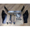 TCU00068 ТСС Фаркоп на Toyota RAV4 2013-2019 с накладкой с надписью Toyota RAV4 без подрезки бампера. Тип шара: E (шаровый узел под американский квадрат). Нагрузки: 1500/80 кг