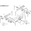 TCU00089N ТСС Распродажа! Фаркоп оцинкованный на Mitsubishi Outlander 2015-2018, 2018-2022. Требуется подрезка бампера. Тип шара: E (шаровый узел под американский квадрат с нержавеющим шаром). Нагрузки: 1500/80 кг
