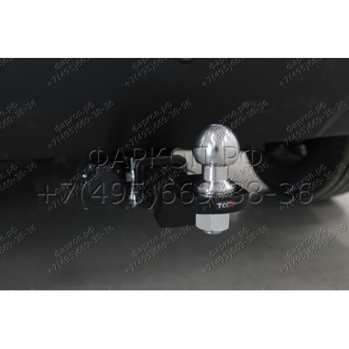 TCU00162 ТСС Фаркоп на Chery Tiggo 7 Pro 2020-2024, Xcite X-Cross 7 2024- без подрезки бампера. Тип шара: E (шаровый узел под американский квадрат). Нагрузки: 1250/75 кг