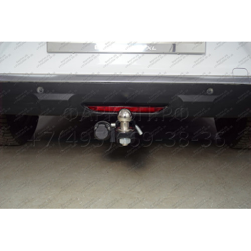 TCU00304 ТСС Фаркоп на Exeed TXL 2021- (V - 1.6T 4WD, кроме комплектации FL2). Требуется подрезка бампера. Тип шара: E (шаровый узел под американский квадрат). Нагрузки: 1250/75 кг