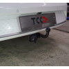 TCU00391 ТСС Фаркоп на BAIC U5 Plus Luxury 2023-. Требуется подрезка бампера. Тип шара: A. Нагрузки: 750/75 кг