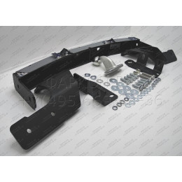 THL-13-991224.00 PT GROUP Фаркоп с нержавеющей накладкой на Toyota Highlander 2013-2020 без подрезки бампера. Тип шара: F. Нагрузки: 2500/120 кг, масса фаркопа 21,4 кг (без 