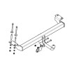 TY 16 AVTOS Фаркоп на Toyota RAV4 3/5 дверей 2000-2006, Chery Tiggo 2006-2014, Vortex Tingo 2010-2013 без подрезки бампера. Тип шара: A. Нагрузки: 1000/50 кг, масса фаркопа 17,5 кг (без электрики в комплекте)